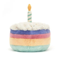Jellycat Amuseable Large Rainbow Birthday Cake -Temptation gifts a1rbc jellycat amuseable rainbow cake 3