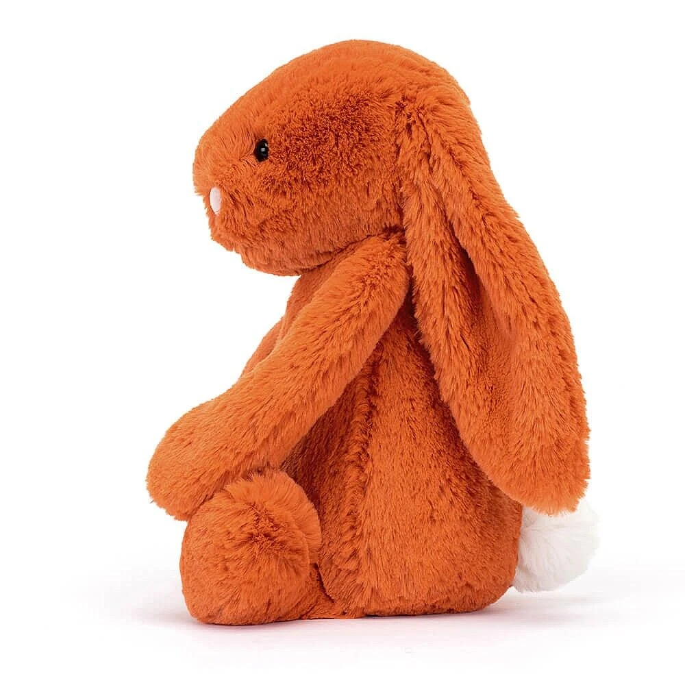 Jellycat Medium Bashful Tangerine Bunny 2 Jellycat Medium Bashful Tangerine Bunny - Image 2