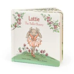 Jellycat Lottie The Ballet Bunny Hardback Book -Temptation gifts bk4lotbb 2
