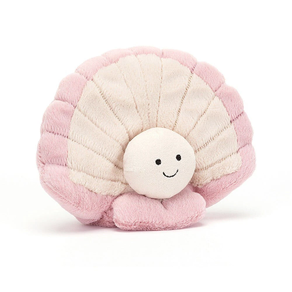 Jellycat Clemmie Clam 1 Jellycat Clemmie Clam