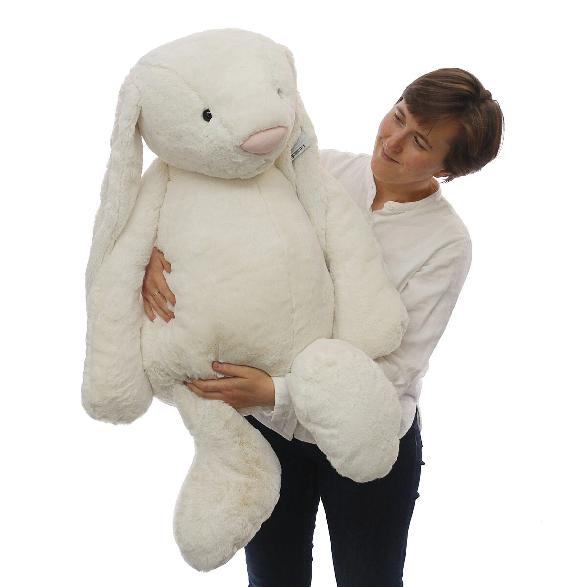 Jellycat Very Big Bashful Cream Bunny 1 Jellycat Very Big Bashful Cream Bunny