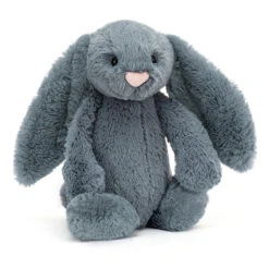 Jellycat Medium Bashful Dusky Blue Bunny