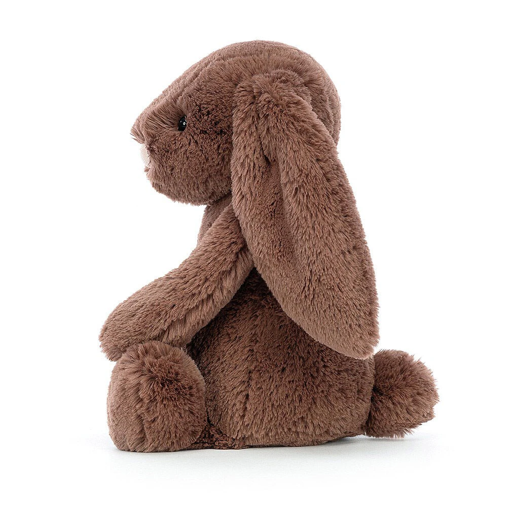 Jellycat Medium Bashful Fudge Bunny 2 Jellycat Medium Bashful Fudge Bunny - Image 2