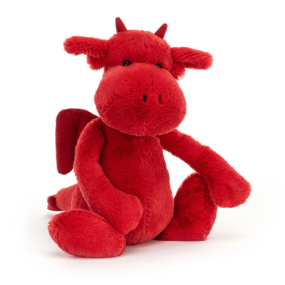 Jellycat Medium Bashful Red Dragon 1 Jellycat Medium Bashful Red Dragon