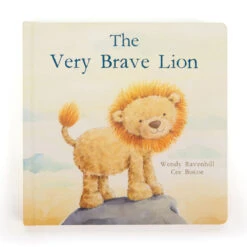 Jellycat The Very Brave Lion Hardback Book