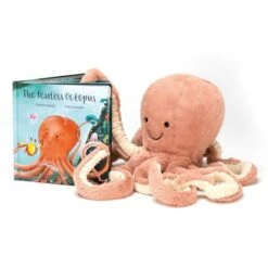 Jellycat The Fearless Octopus Hardback Book -Temptation gifts jellycat bk4fo the fearless octopus book image 2