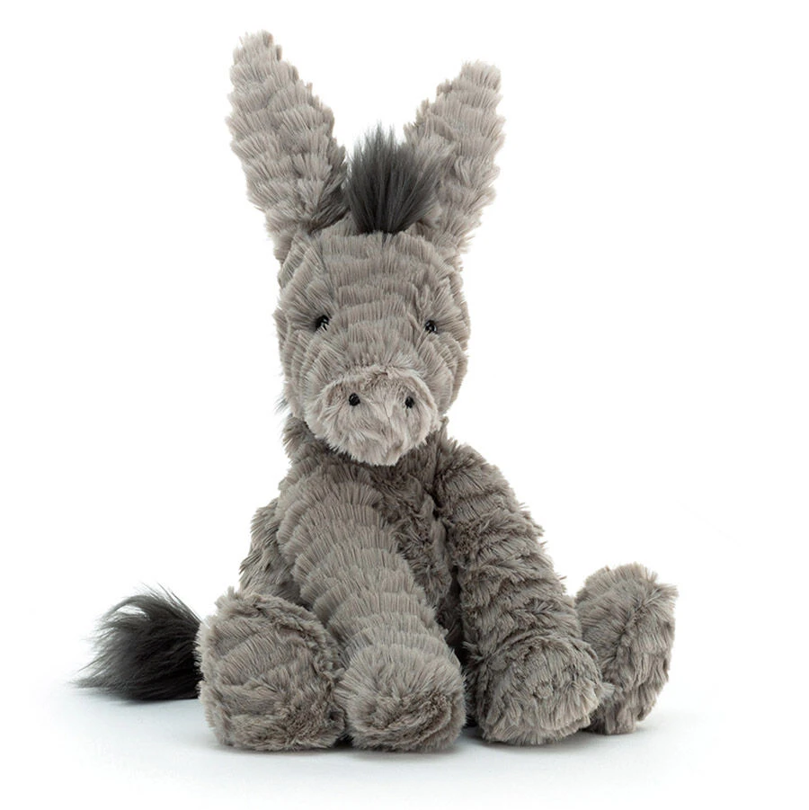 Jellycat Medium Fuddlewuddle Donkey 1 Jellycat Medium Fuddlewuddle Donkey