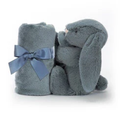 Jellycat Bashful Dusky Blue Bunny Soother -Temptation gifts jellycat so4dusk bashful dusky blue bunny soother 3