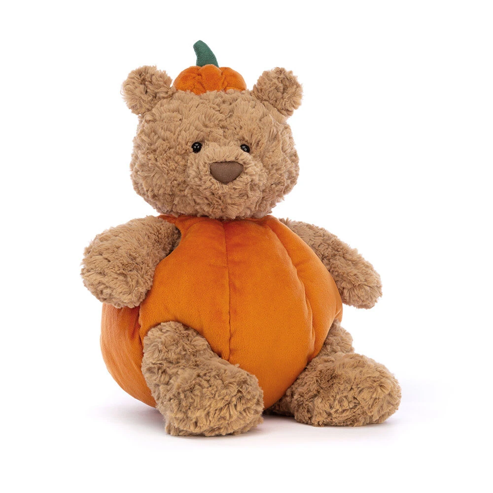 Jellycat Bartholomew Bear Pumpkin 1 Jellycat Bartholomew Bear Pumpkin
