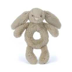 Jellycat - Beige Bunny Ring Rattle