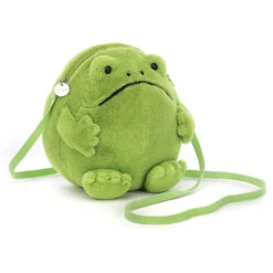 Jellycat Ricky Rain Frog Bag -Temptation gifts rr4bf jellycat ricky rain frog bag 1